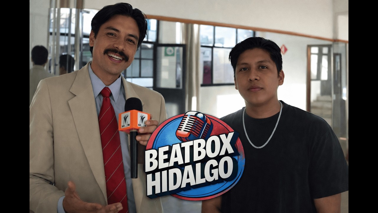 🎤🔋Karim Barrios Mil, el conductor del evento de Beatbox en Emiliano Zapata.