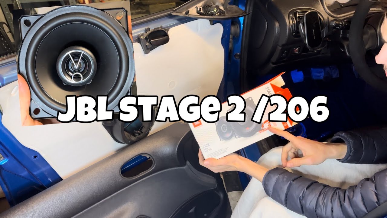 Enceinte voiture JBL stage 2 206
