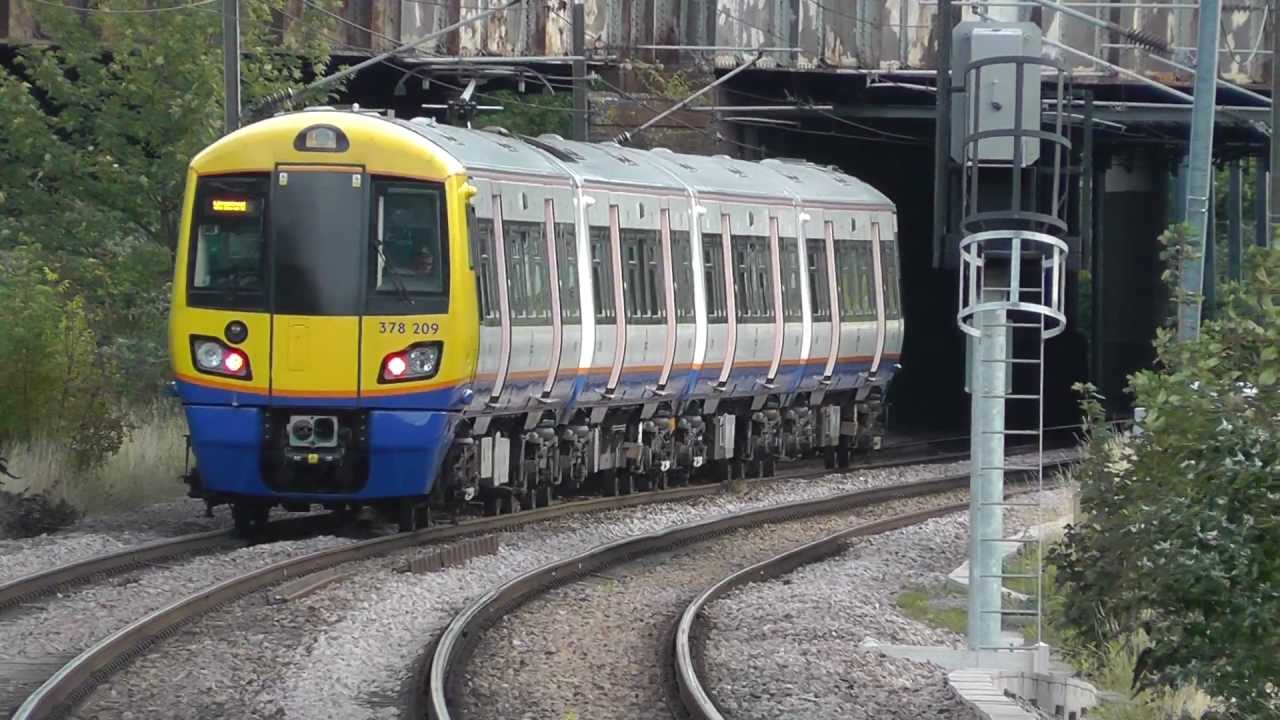 London Overground 378209 Departing Bronsbury