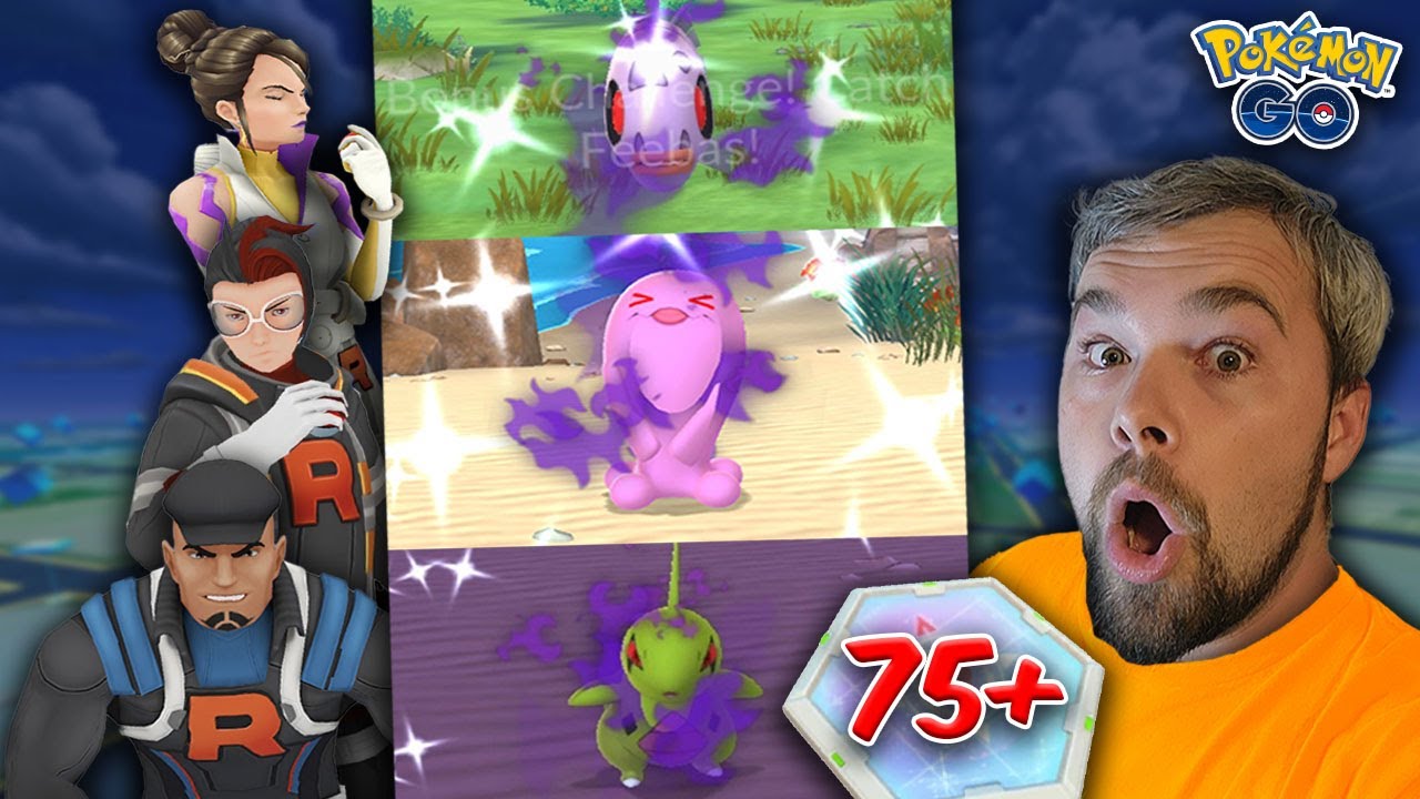 New Shiny Shadow Grind! Over 75 Leaders Defeated! (Pok&eacute;mon GO)