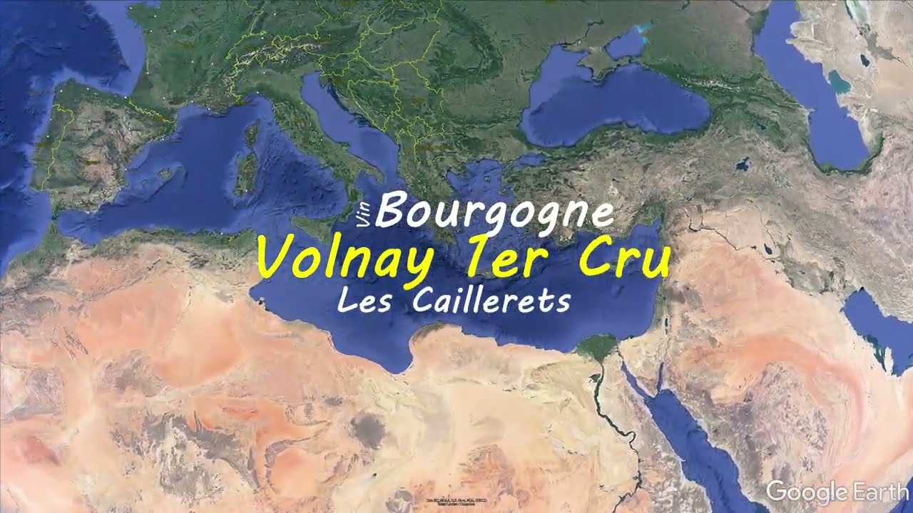 Volnay 1er Cru Les Caillerets  | French wine map | Wine study