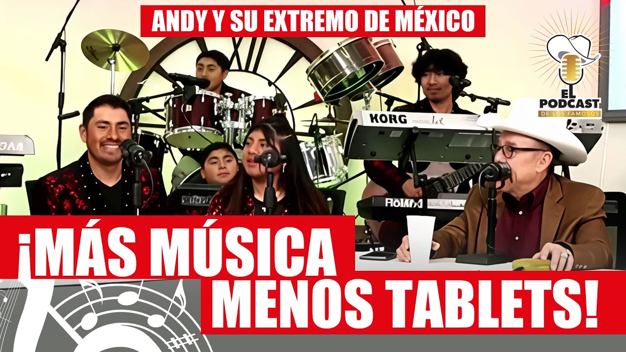 ¿CÓMO HACER QUE TUS HIJOS SEAN  MÚSICOS? | ANDY Y SU EXTREMO DE MÉXICO CON PEDRO RIVERA EN EL PDLF