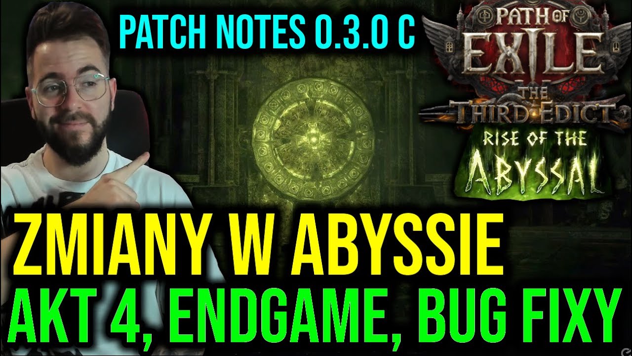 Najnowszy UPDATE! Zmiana w ENDGAME, Akcie 4 & Masa Bug Fixow | Path of Exile 2: Rise of the Abyssal