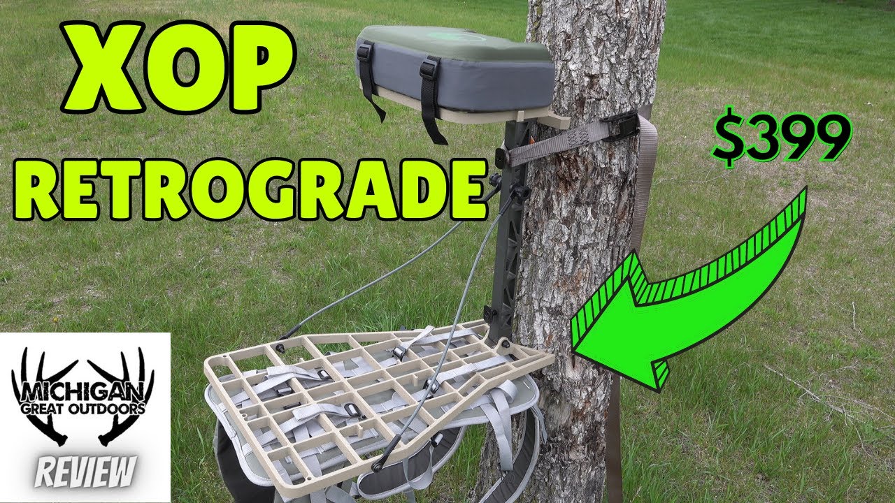 XOP Retrograde Tree Stand Review | Hybrid Saddle Platform