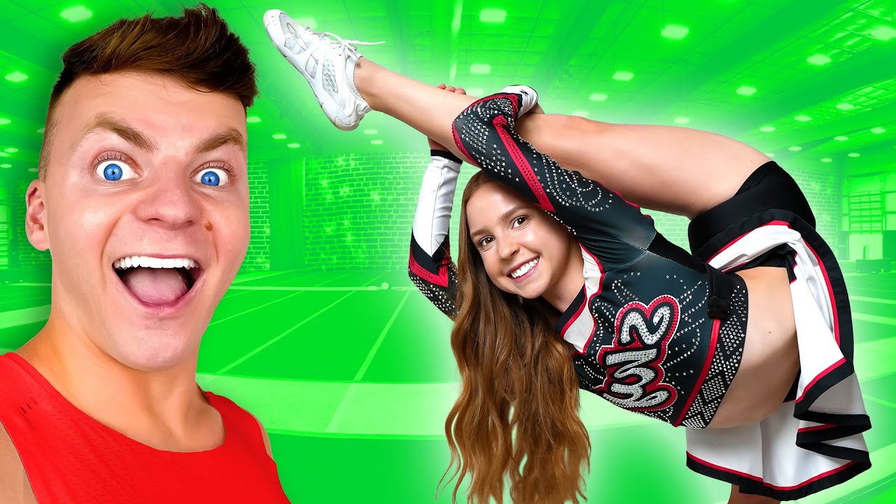 THIS GIRL IS SO FLEXIBLE, NO ONE CAN BEAT HER!