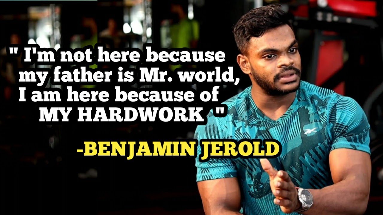 JUNIOR MR WORLD SAYS ABOUT HIS BODYBUILDING JOURNEY | BENJAMIN | ABI_DE_FREAK|