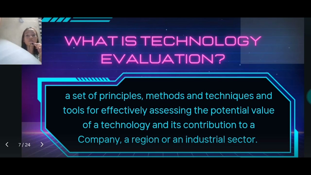 LESSON14:TECHNOLOGY EVALUATION
