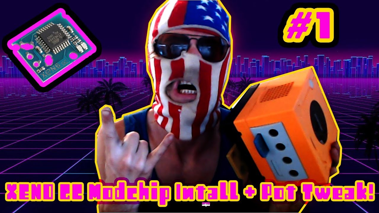 Ultimate Gamecube Modding #1 - XenoGC Wire Install / Laser Pot Tweak