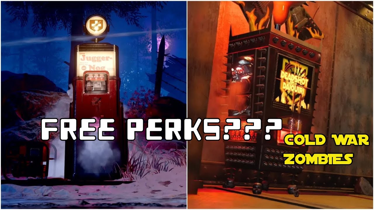 COLD WAR ZOMBIES EASTER EGG GUIDE TO FREE PERKS ON FIREBASE Z-UPDATE