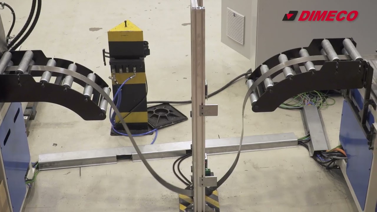 Dimeco Roll forming line for Light Shelving Sstems