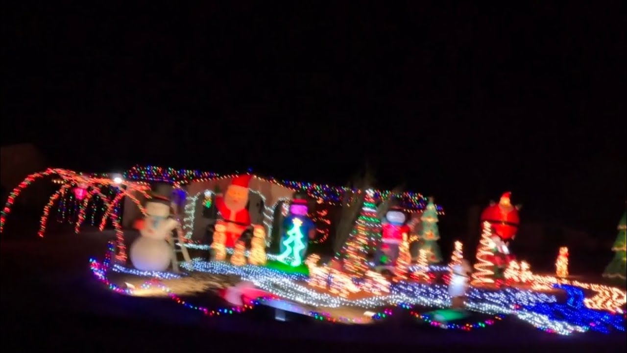 Экскурсия по местам, украшенным рождественскими огнями Хавасу.