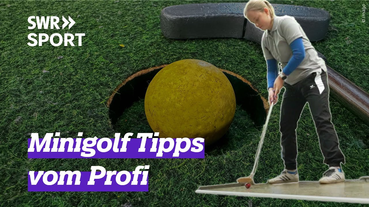 So spielen Profis Minigolf - Tipp: 