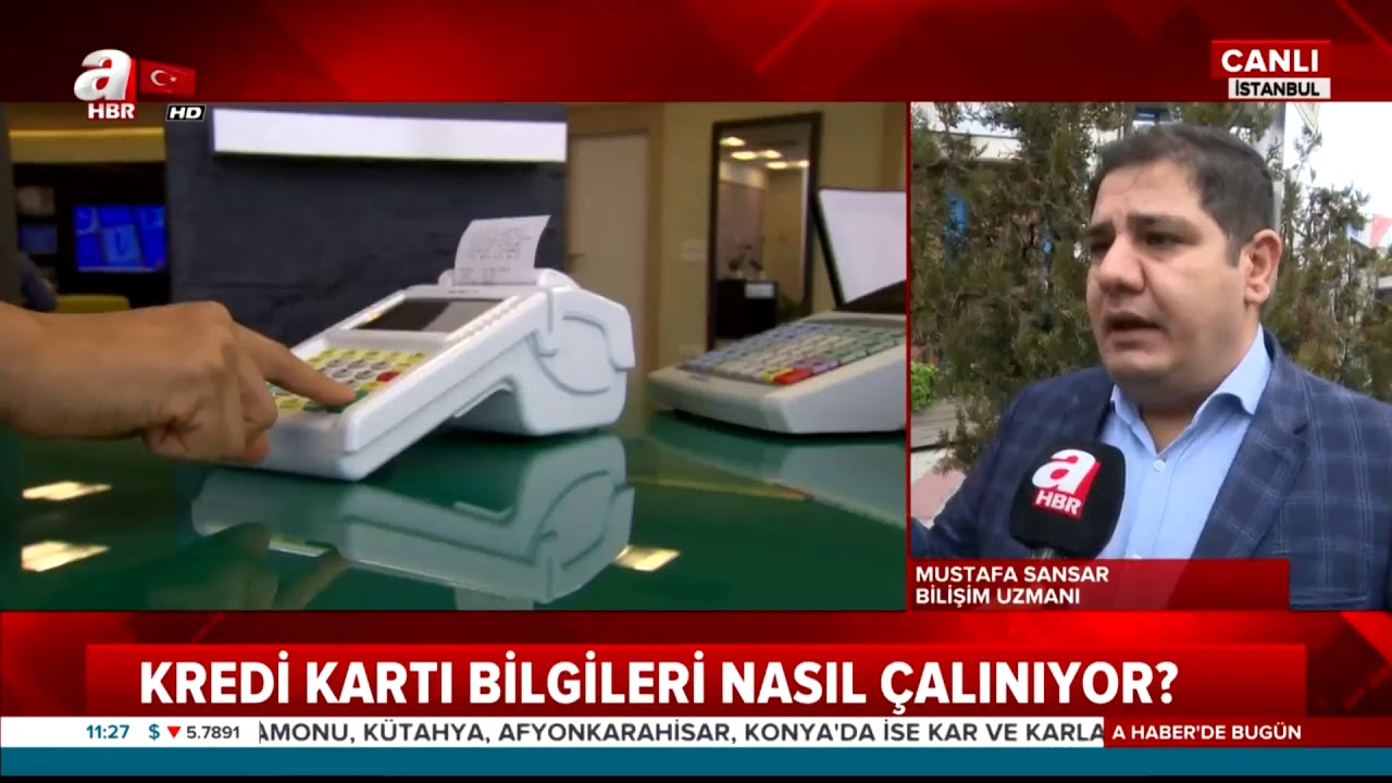 Mustafa SANSAR - A Haber - Kredi Kartı Dolandırıcılığı ve Online Alışveriş