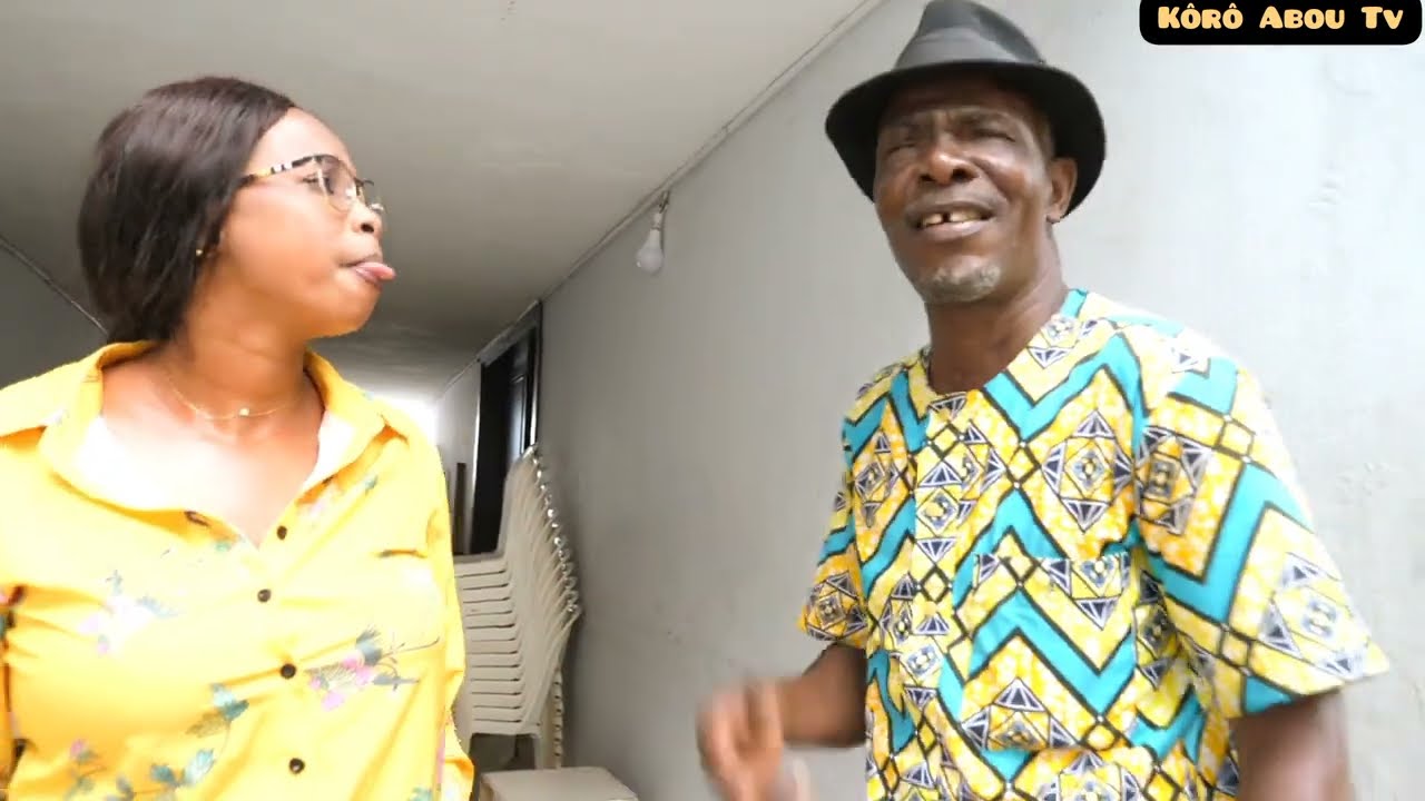 les comportements de vieux brahima dan le moi de jeune kouame énervé