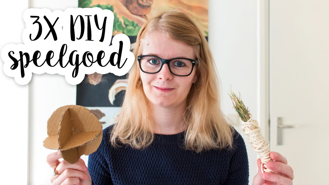 3X DIY speelgoed voor je konijn | De konijnenknuffelaar