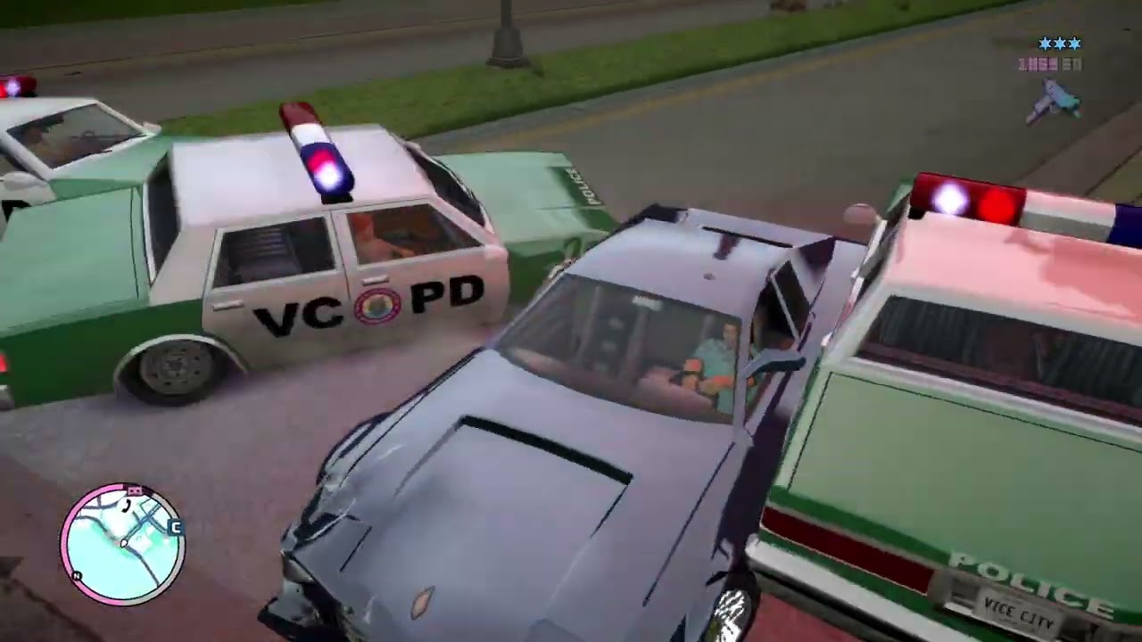 Vice City: NextGen Edition - Rage Baiting Police Lol + Shootout