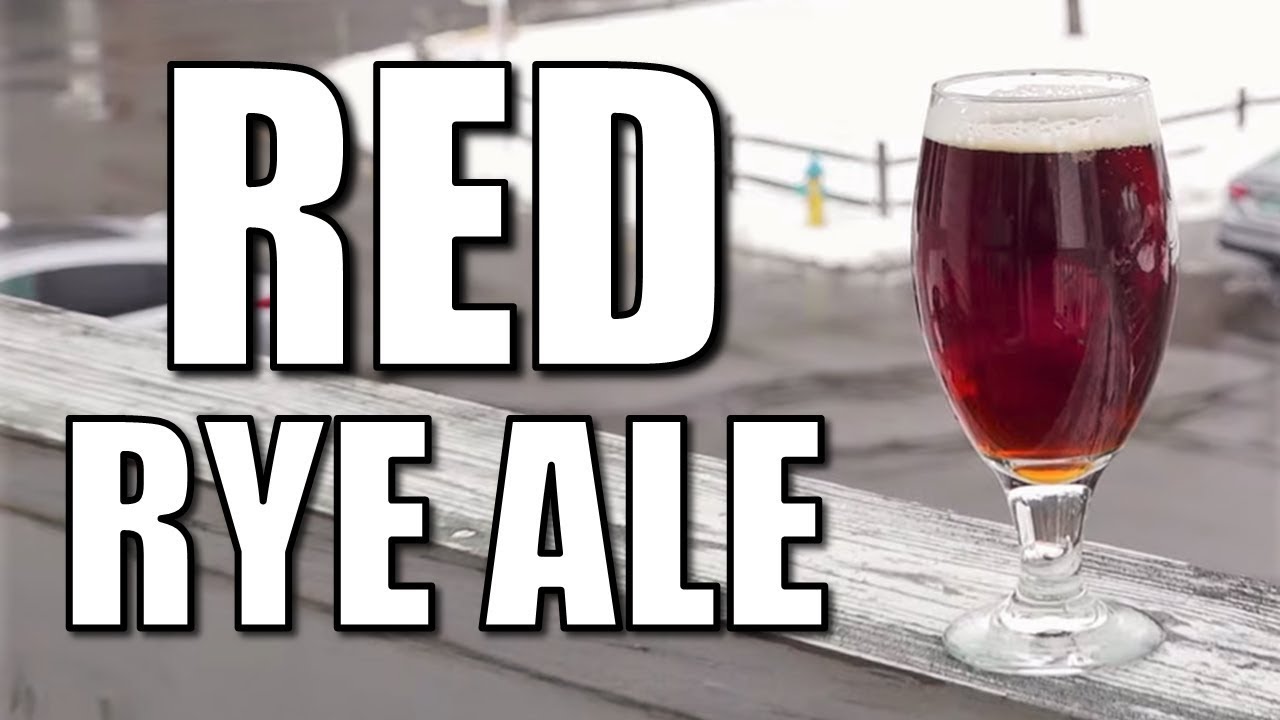 RED RYE ALE | Lallemand BRY-97 Dry Yeast | Brewing With RYE
