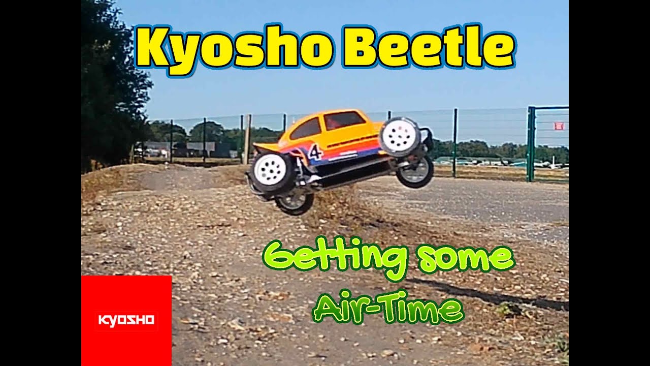 Kyosho Beetle RC Build & Running Video | Custom Low Stance Vintage Buggy!