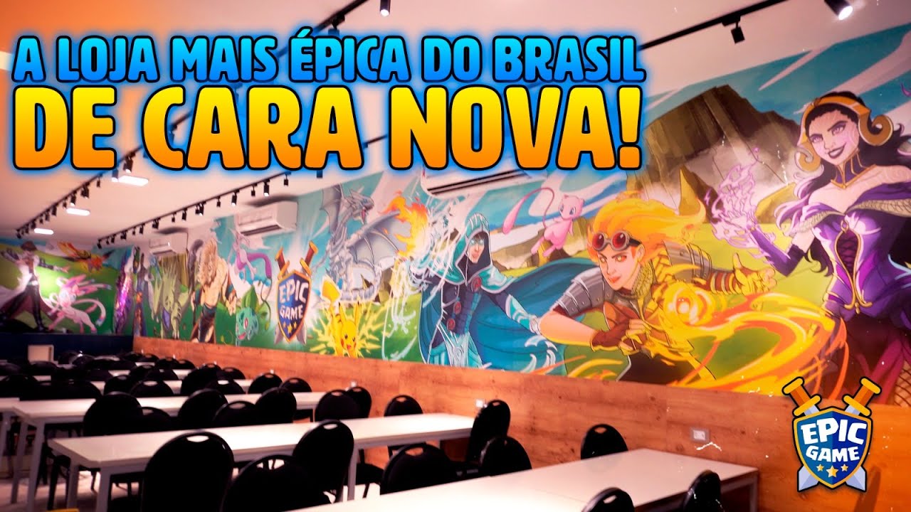 TOUR PELA LOJA DE TCG MAIS ÉPICA DO BRASIL: EPIC GAME!