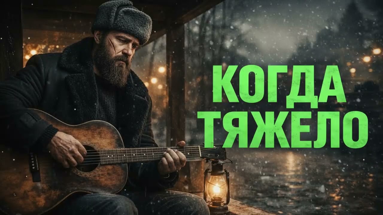❄️ Когда жизнь проверяет молча — Душевный русский шансон 2026 под зимнее настроение