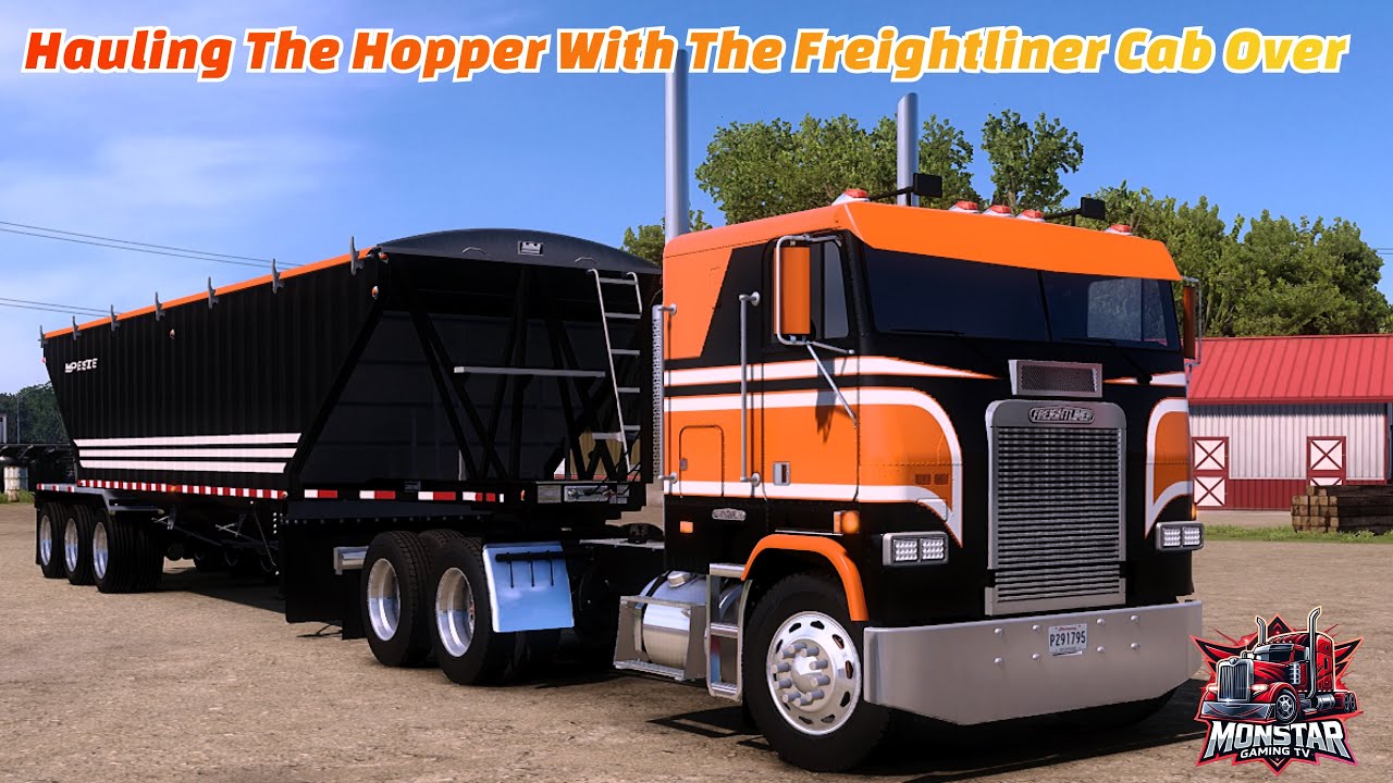 American Truck Simulator - Saturday In The Freightliner Cab Over
