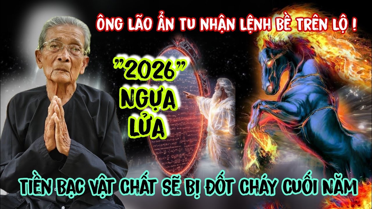 Ông Lão Ẩn Tiết Lộ Lời Sấm Tiên Tri 2026 Ngựa Lửa Cuối Năm Biến Lớn Nge Ớn Lạnh | Lâm An Giang