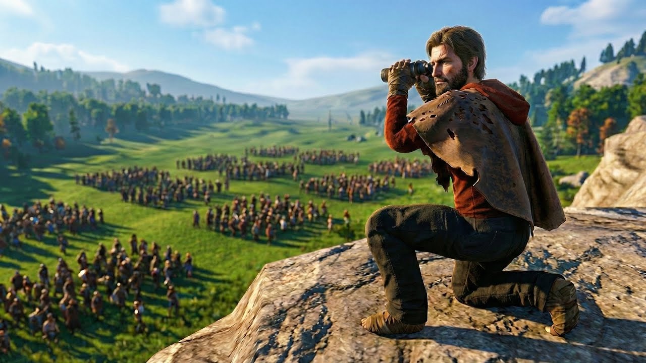 How a Solo Survives VS 1000 Players...