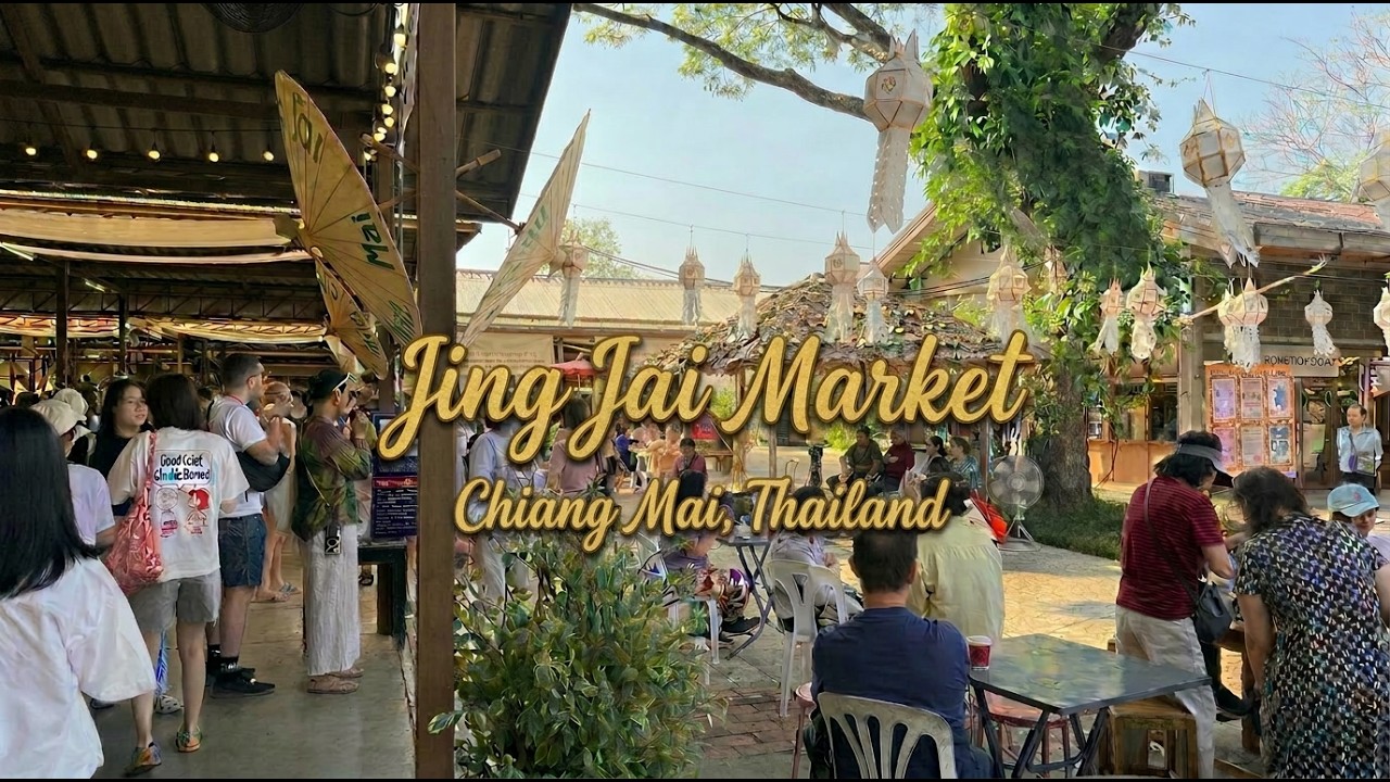 Jing Jai Market Chiang Mai Thailand