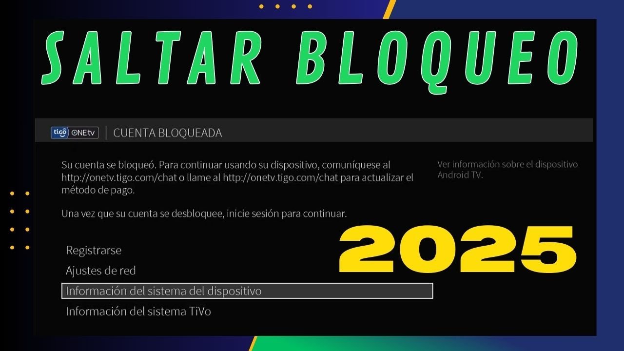 Como Liberar Cajilla TIGO - VTR Technicolor