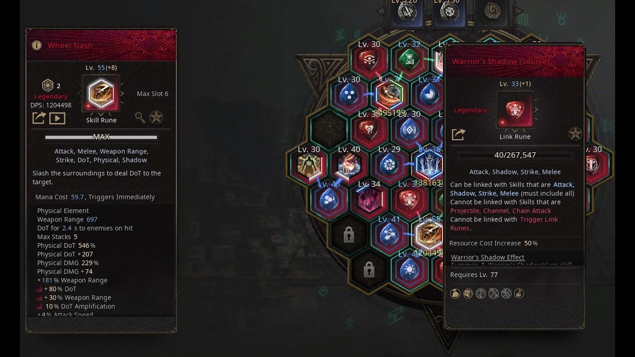 SEASON 4 - (off screen ) WARRIOR SHADOW - WHEEL SLASH -  #undecember #guide #build