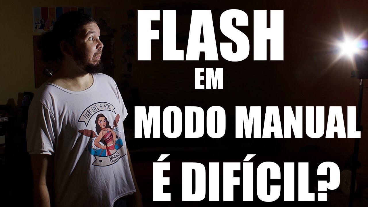 Usar Flash no modo Manual, é difícil? 📸