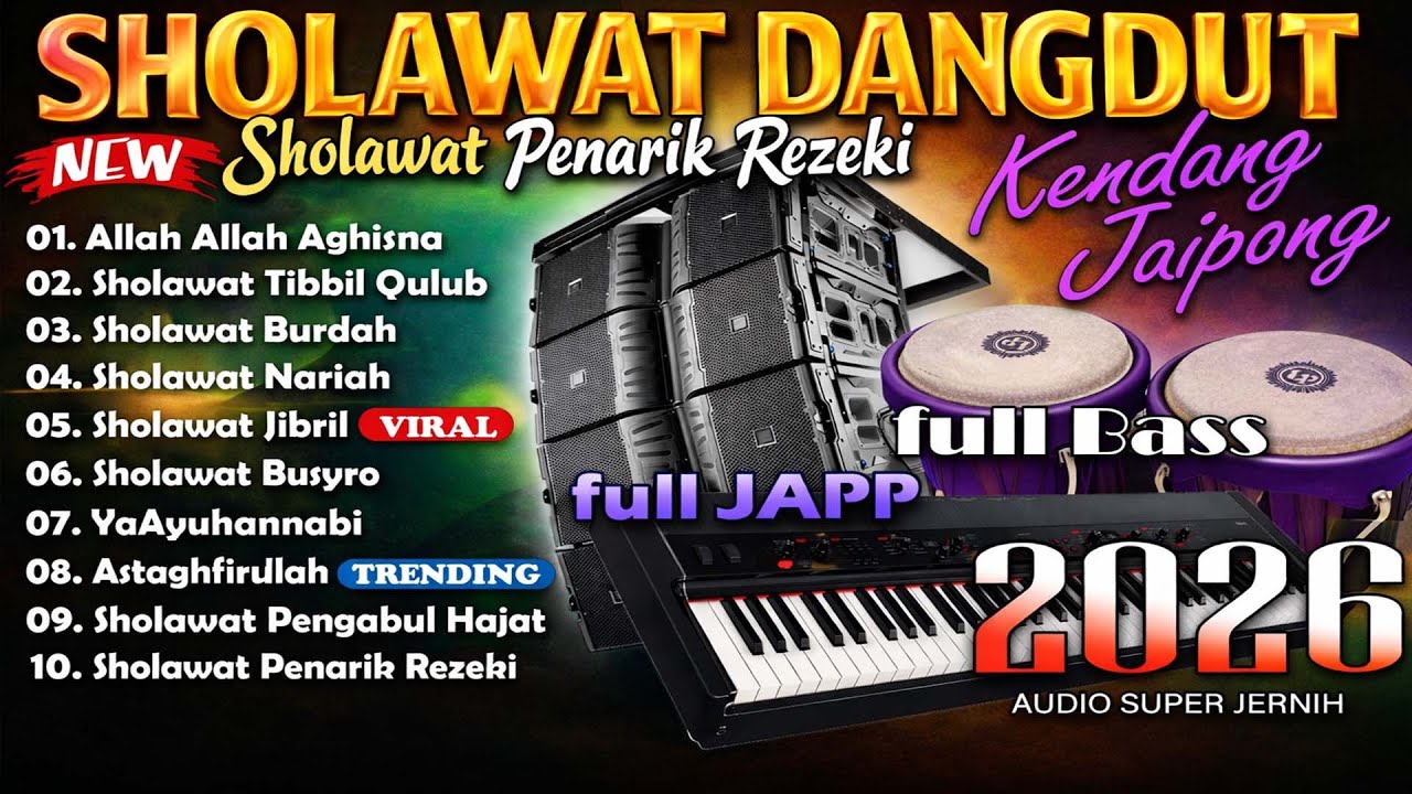 SHOLAWAT NABI FULL ALBUM SPESIAL BULAN SYA'BAN 2026, Sholawat Jibril, Sholawat Aghisna