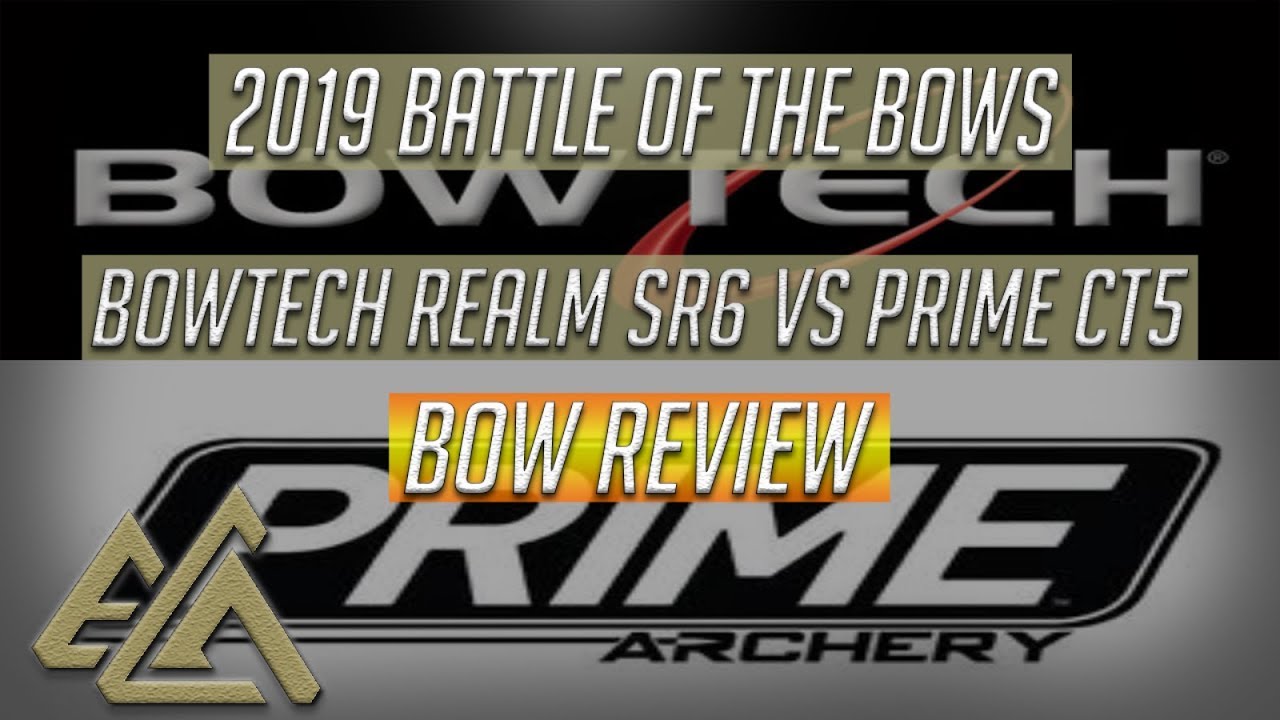 Bowtech Realm SR6 vs Prime CT5 2019 Bow Battle