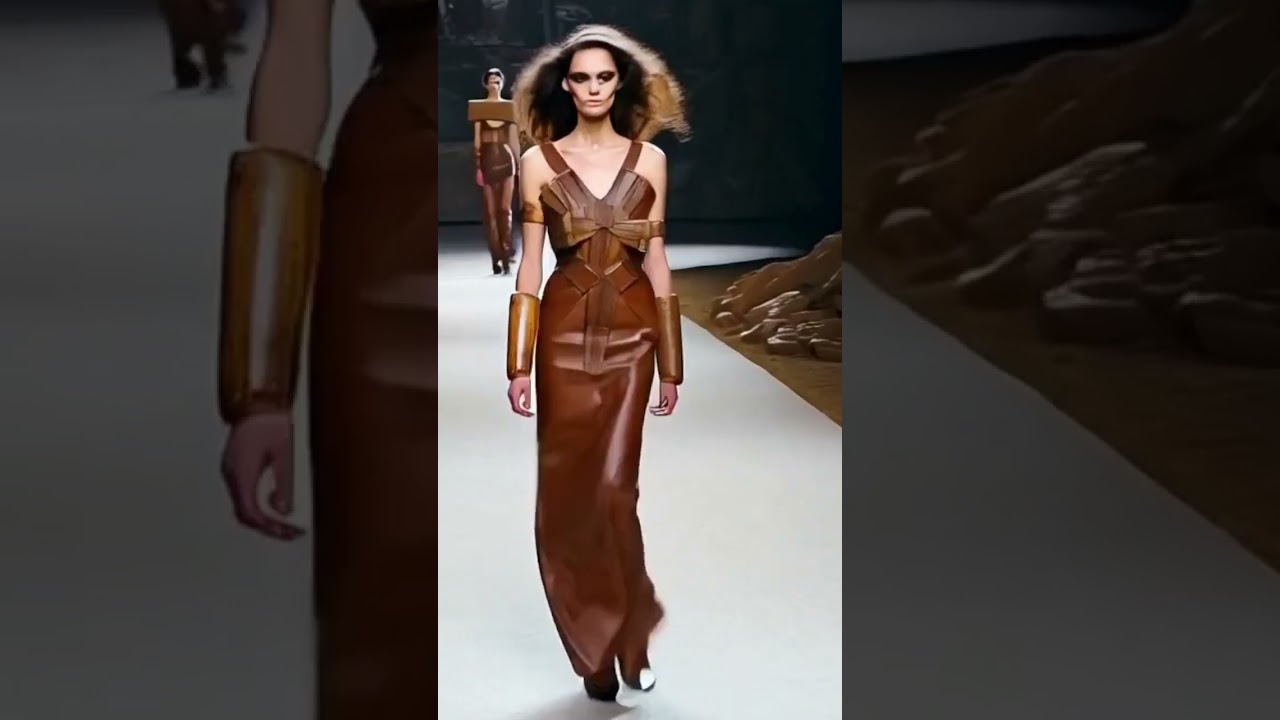 AI Fashion: Modern Stone Age Muse - Embrace the Primal Edge #aifashion #aigenerated
