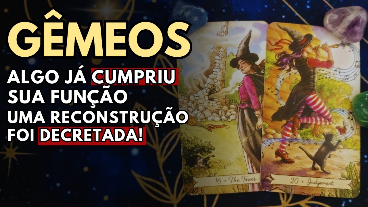 ♊GÊMEOS ALGO COMEÇA A SE ALINHAR NA SUA VIDA AGORA! #tarotresponde