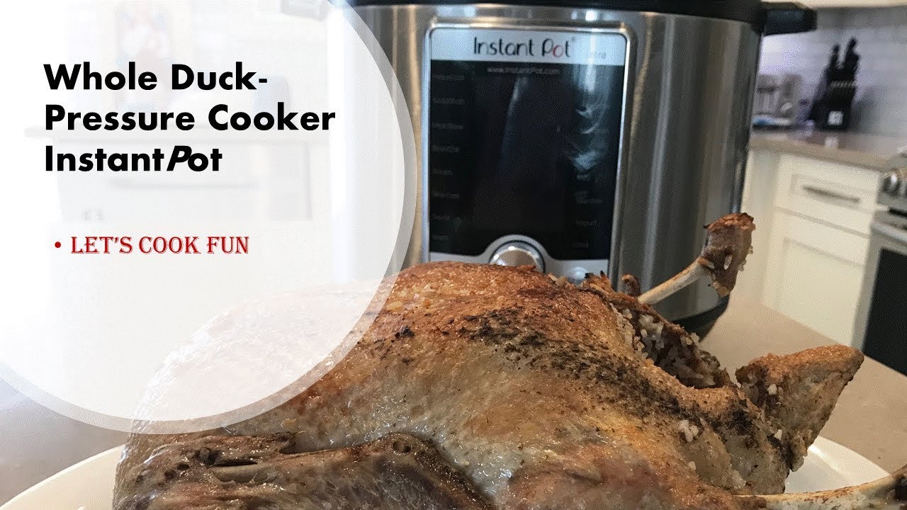 Whole Duck (stuffed)_ InstantPot