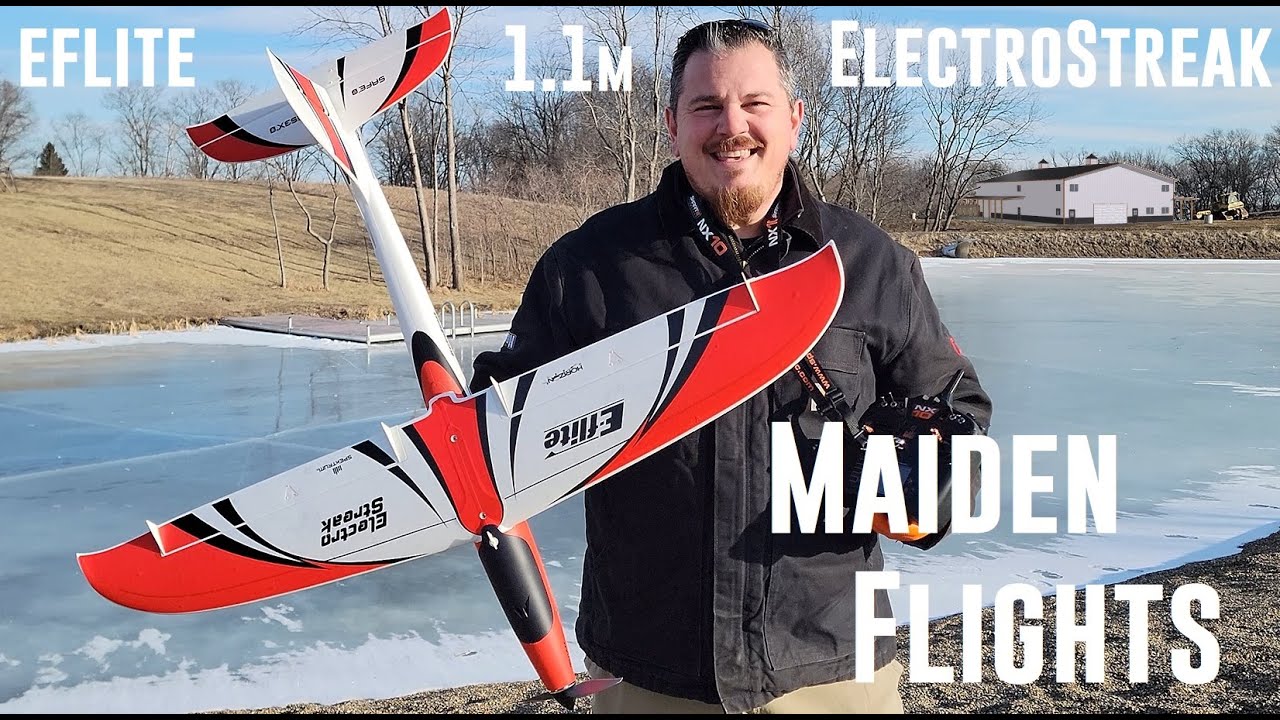 E-flite - ElectroStreak - 1.1m - Maiden Flights