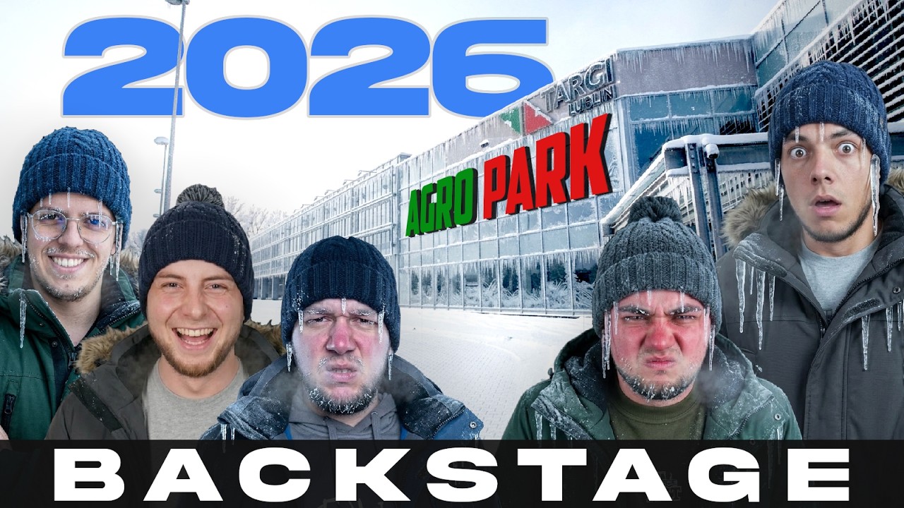 MST na AGRO PARKU - 2026 - BACKSTAGE w mrozie🤣