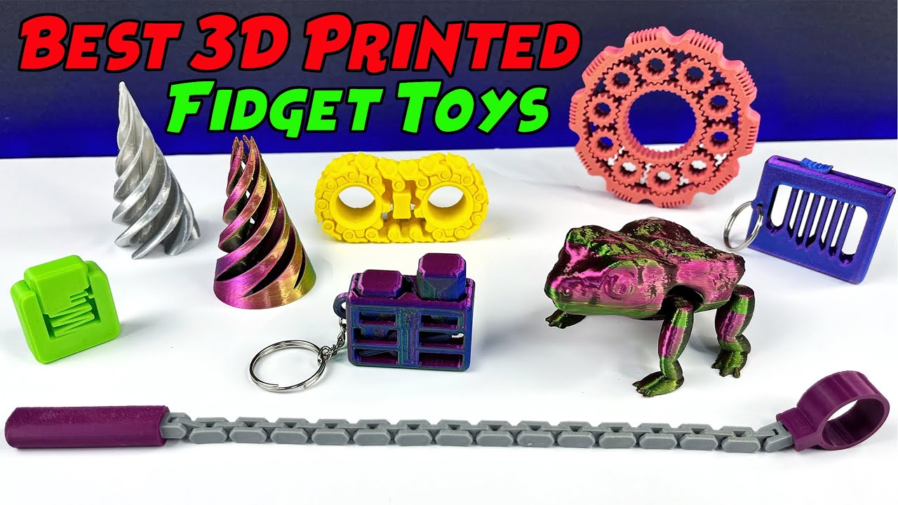 Best 3D Printed Fidget Toys