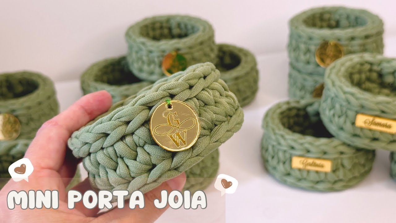 Como fazer Mini Porta Joia - Lembrancinha para Casamento