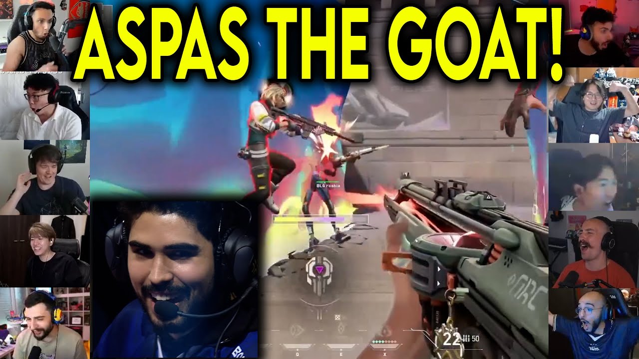 Valorant Streamers Reacts To MIBR Aspas HIT THE CRAZIEST ACE Against BiliBili In VCT Champions 2025