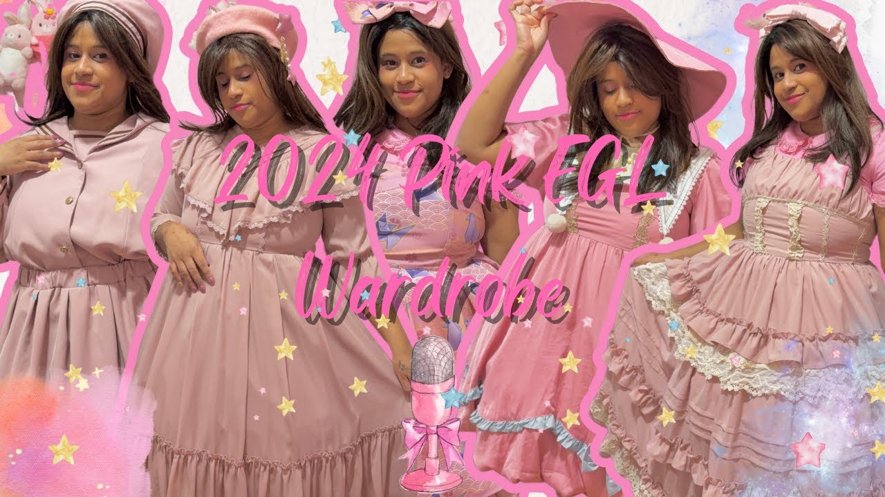 2024 Pink Lolita Wardrobe 🩷🎀👗