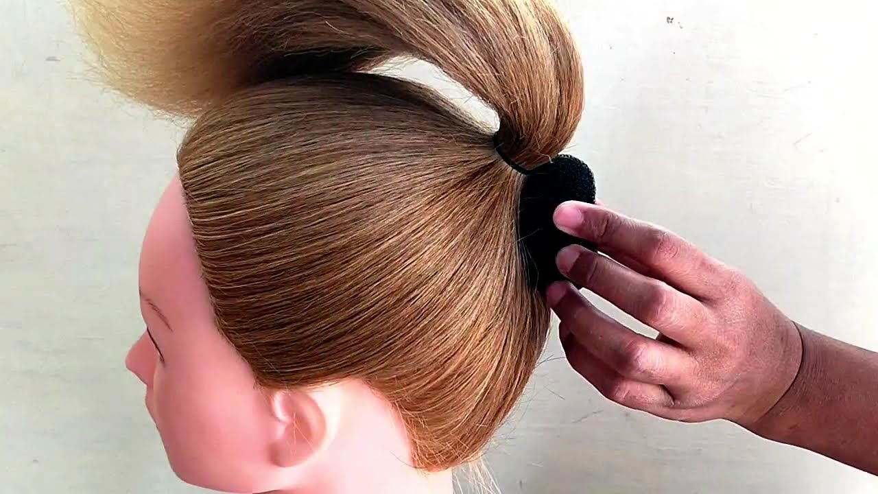 Easy Bun Hairstyles For Beginners || Bun For Short Hair || Hair Tutorial For Girls
