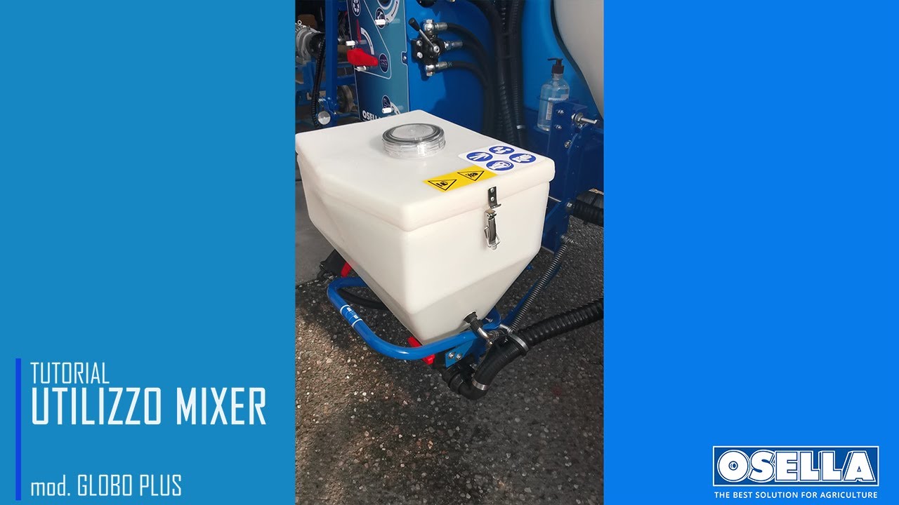 TUTORIAL UTILIZZO MIXER+LAVABARATTOLI SERIE GLOBO PLUS