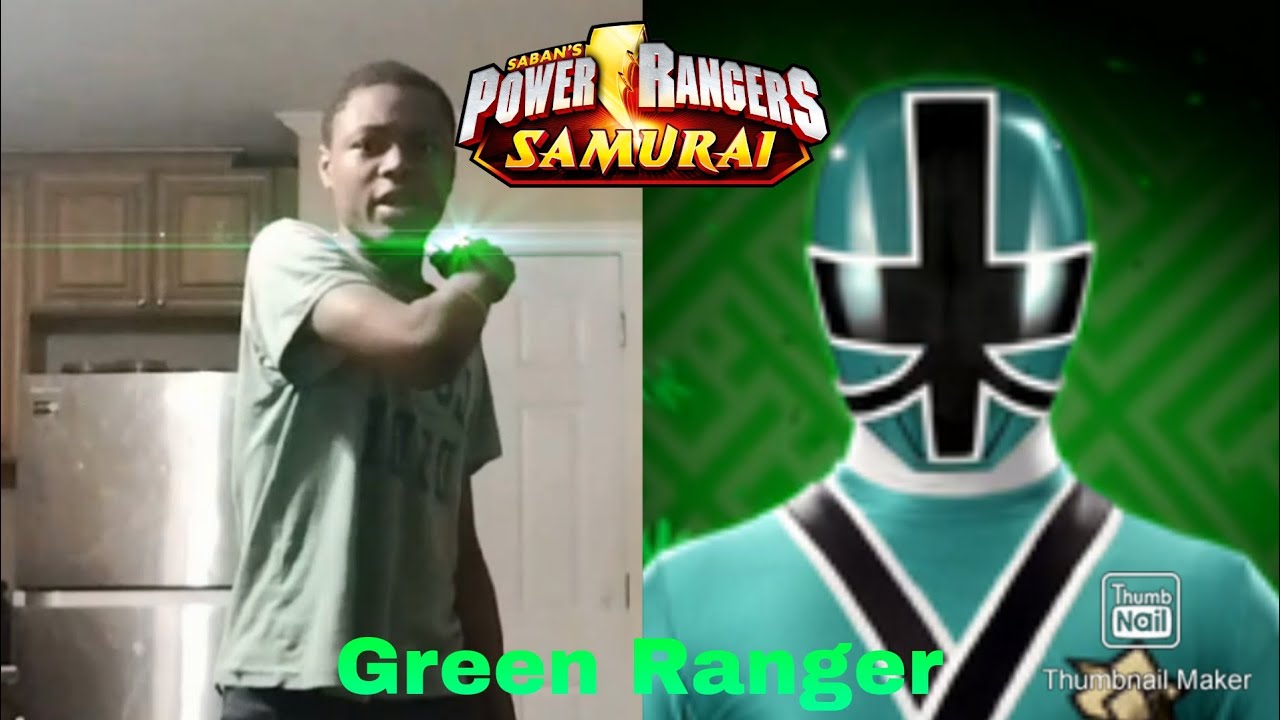 Power Rangers Samurai Green Ranger Fan Morph V.F.X