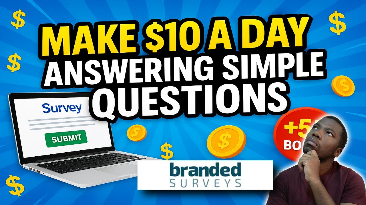 Branded Surveys Review 2025 | Earn Money Taking Surveys? (Is it legit?)