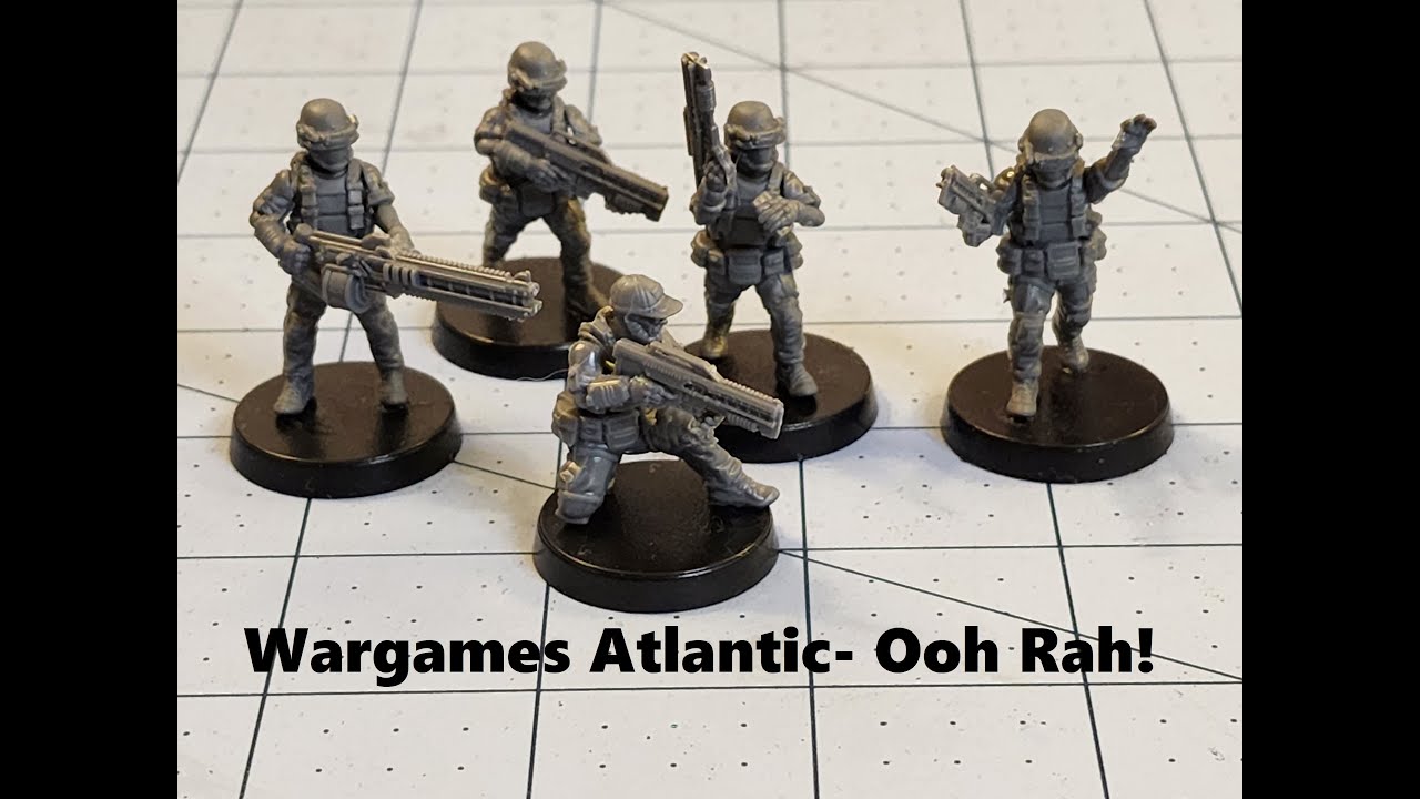 Wargames Atlantic — Ура! Пехота будущего!