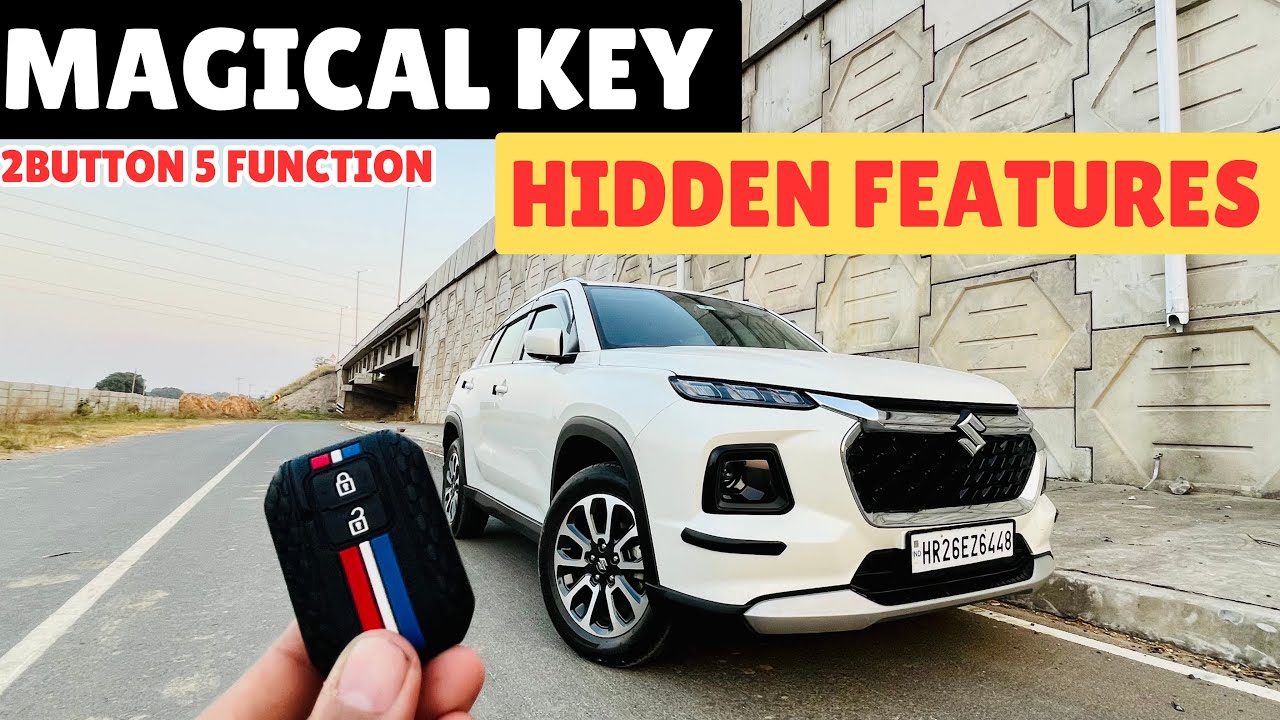 Grand Vitara 2024 | Smart Key Hidden Features Of Grand Vitara|Grand Vitara Key Features|BONY DAGAR |