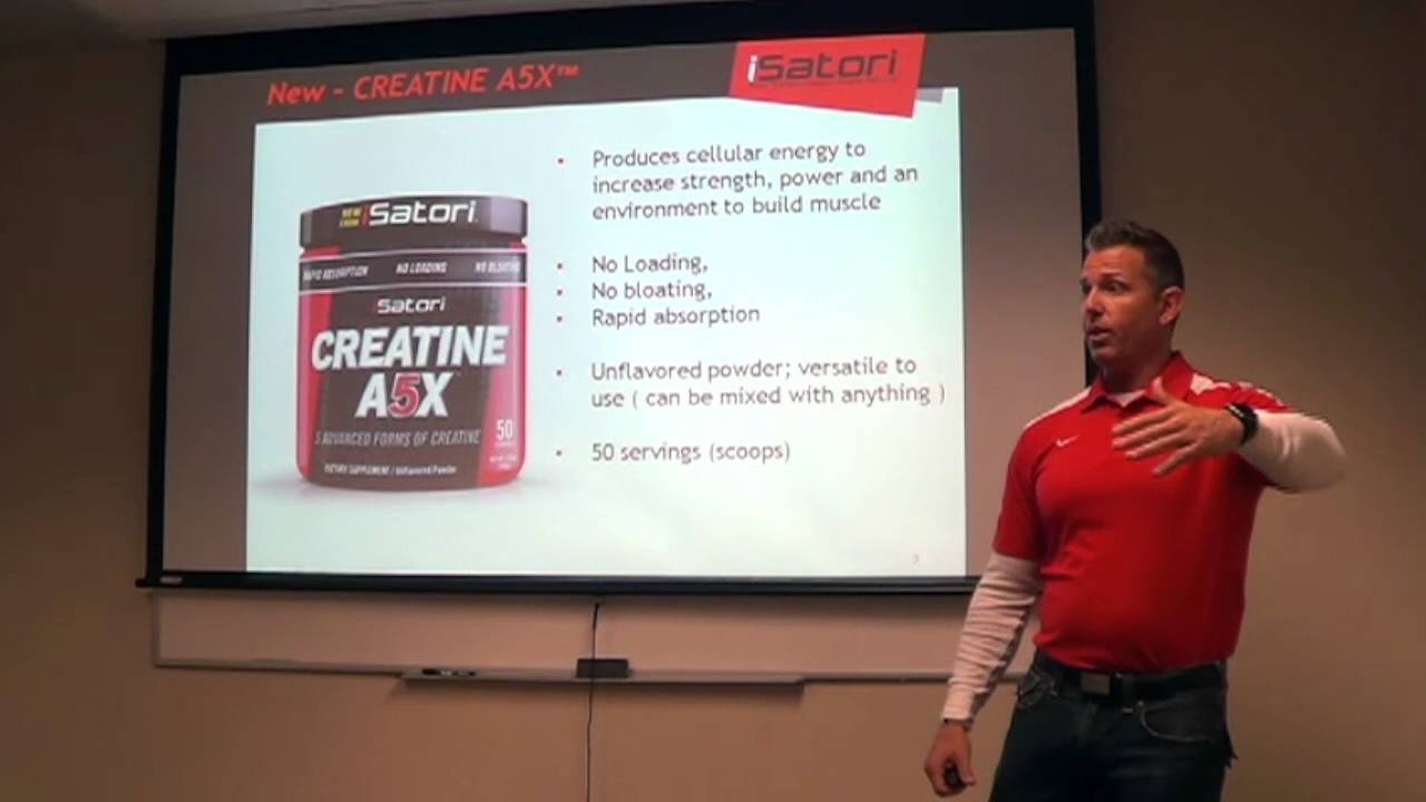 CREATINE A5X  |  The Advanced Muscle-Building Creatine Formula from iSatori
