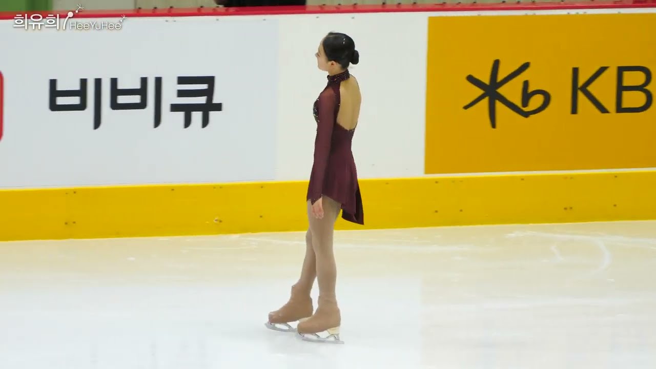 [4K60p] 김채연 Chaeyeon KIM SP | 2024 종합선수권 Korean Nationals (DAY3) Sr. Women #10 | 수리고2  | 2024-01-06